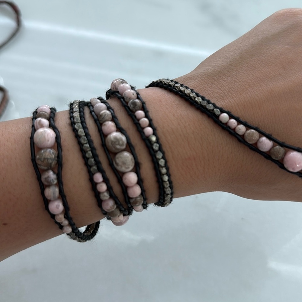 Chan Luu mix wrap bracelet